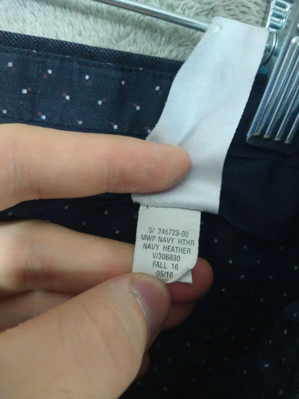 Banana Republic Pants Mens 34x32 Navy Blue Aiden Chino Slim Fit Flat Front